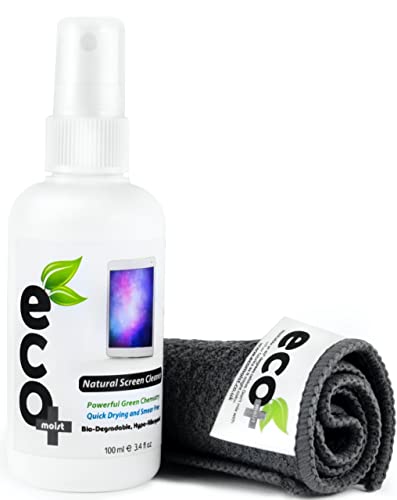 Eco Moist – Bildschirmreiniger 100ml + Mikrofasertuch - 2