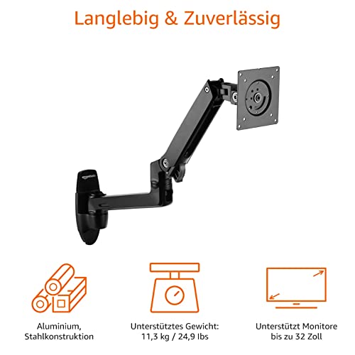 AmazonBasics Arm für LCD-Monitore, Wandhalterung - 2