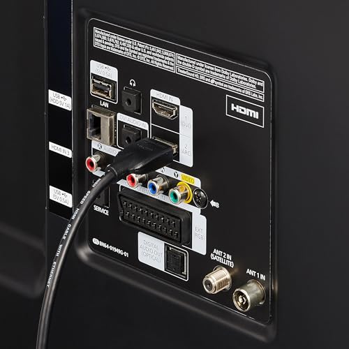 AmazonBasics Hochgeschwindigkeits-HDMI-Kabel 2.0, Ethernet, 3D, 4K-Videowiedergabe und ARC, 0,9 m - 8