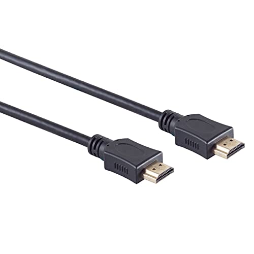 HDMI-Verbindungskabel HDMI-Stecker (A) auf HDMI-Stecker (A), gold plated, Länge 1,5 m