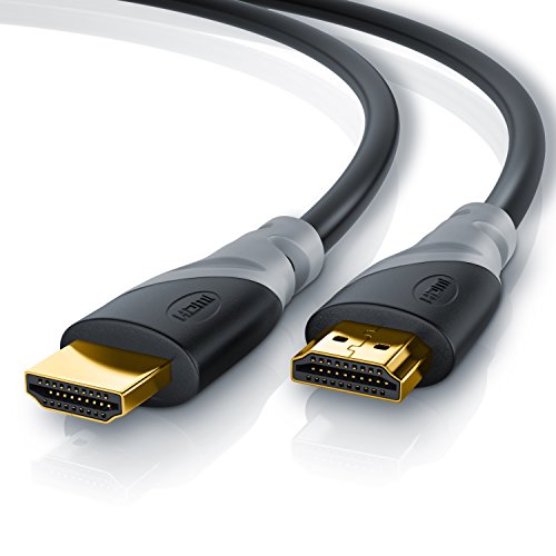 5m - Ultra HD 4k HDMI Kabel 1.4a / 2.0 | High Speed with Ethernet | neues Modell 2015 / Kabel 3 fach geschirmt / inkl. Stecker- und Kontaktschirmung | 4K Ultra HD 2160p / Full HD 1080p | 3D / ARC / CEC | 5,0 Meter