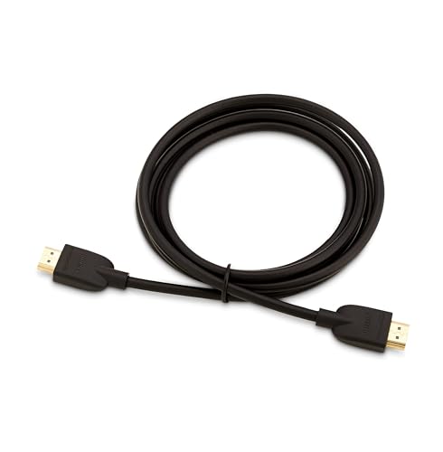 AmazonBasics Hochgeschwindigkeits-HDMI-Kabel 2.0, Ethernet, 3D, 4K-Videowiedergabe und ARC, 1.8m - 5