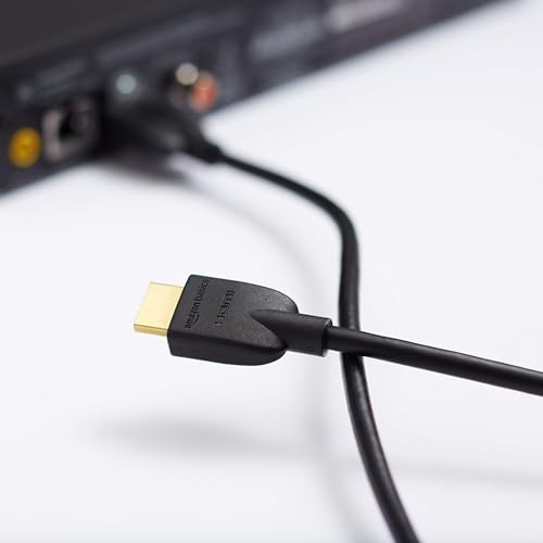 AmazonBasics Hochgeschwindigkeits-HDMI-Kabel 2.0, Ethernet, 3D, 4K-Videowiedergabe und ARC, 1.8m - 6