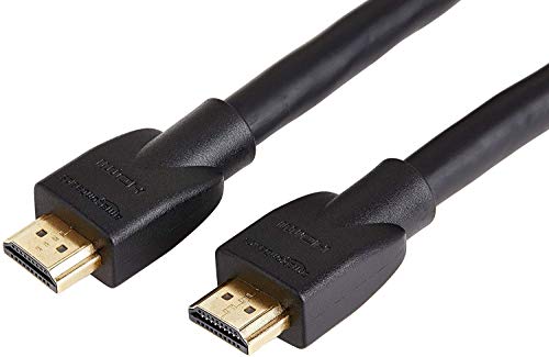 AmazonBasics Hochgeschwindigkeits-HDMI-Kabel 2.0, Ethernet, 3D, 4K-Videowiedergabe und ARC, 4,5 m