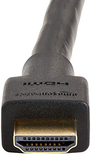 AmazonBasics Hochgeschwindigkeits-HDMI-Kabel 2.0, Ethernet, 3D, 4K-Videowiedergabe und ARC, 4,5 m - 2
