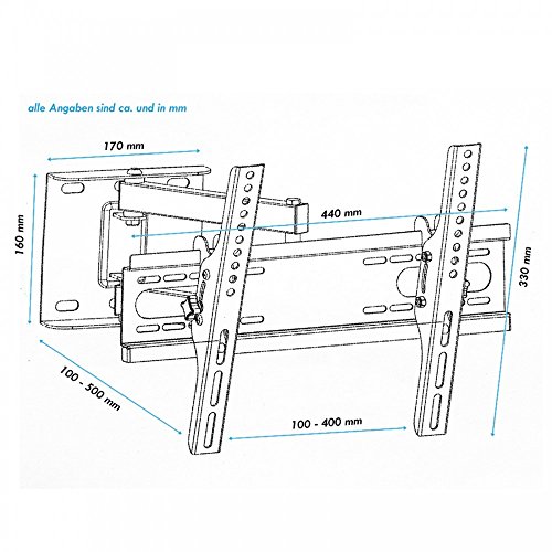 XOMAX XM-WH104 Wandhalterung - 5